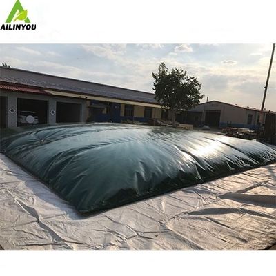 High Quality Long Life Collapsible  and Portable  200 m3 PVC Water Storage Tank for Agriculture farm irrigation system