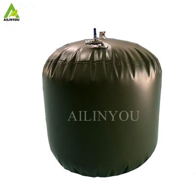 Ailinyou Customized Foldable TPU Fuel Storage Bag Flexible Diesel Gasoline Oil Fuel Storage Tank for Fuel Storage