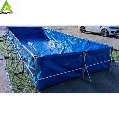 The Soft Collapsible Water Tank Made Of Pvc Tarpaulin Fabric For Water Storage