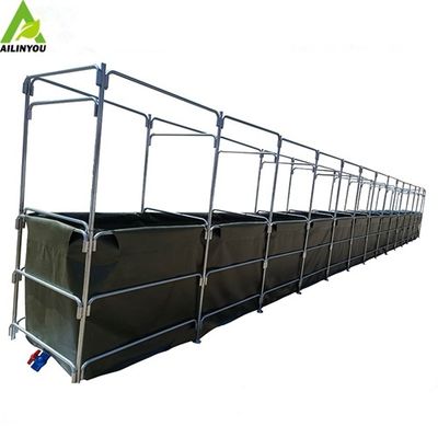 Best Selling Custom Size Rectangular Rarp Liner Fish Pond Tank Shrimp Pond