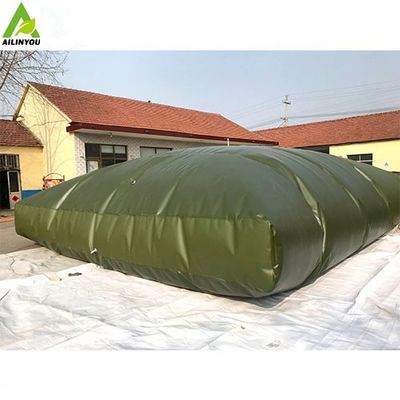 Collapsible Pvc Tarpaulin Material Pillow Fabric Water Tank 400000 Liter Storage Water Bladder