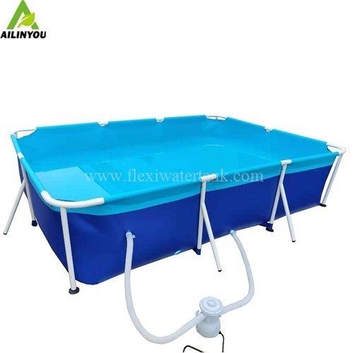 Factory price wholesales swimming  Pools Custom Mobile Swimming Pool Metal frame