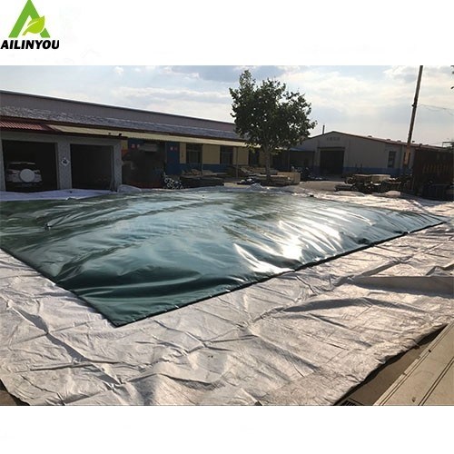 High Quality Long Life Collapsible  and Portable  200 m3 PVC Water Storage Tank for Agriculture farm irrigation system