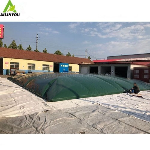 High Quality Long Life Collapsible  and Portable  200 m3 PVC Water Storage Tank for Agriculture farm irrigation system