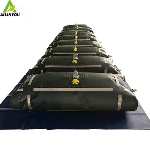 Ailinyou Customized Foldable TPU Fuel Storage Bag Flexible Diesel Gasoline Oil Fuel Storage Tank for Fuel Storage