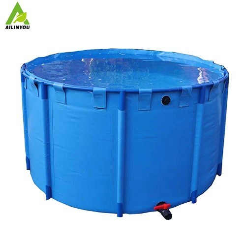 Plastic Fish Farming Tank Soft PVC Tarpaulin Fish Farming Water Storage Tanks