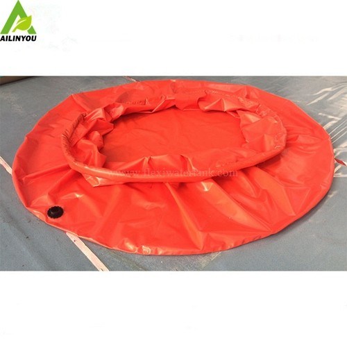 Ailinyou Hot Sale Self- Supporting Onion Water Storage Bladder Tank 2500L for national fire