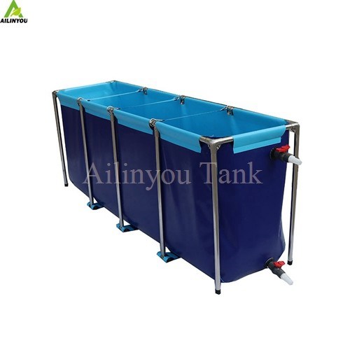 Customized  Aquaculture Fish Tanks Pvc Tank Fish Farming Fishing