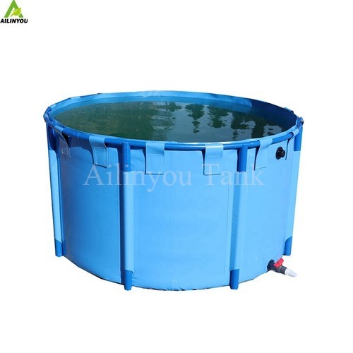 Multi Size Round Fish Tank PVC Fish Tank Farm Plastic Tanks For Fish Farming