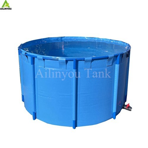 Factory Direct Sale Foldable Pvc Tarpaulin Fish Farming Pond Tank