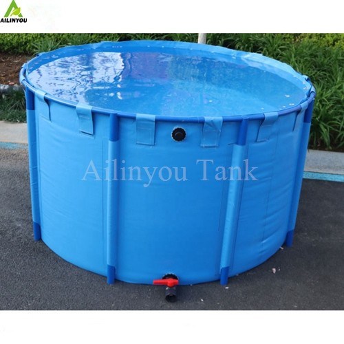 Plastic Fish Farming Tank Soft PVC Tarpaulin Fish Farming Water Storage Tanks