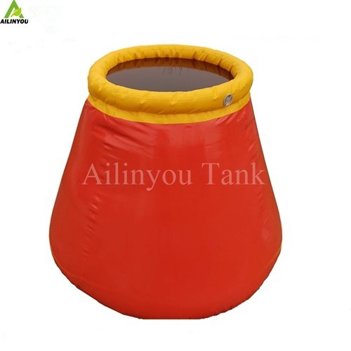 Collapsible Flexible Onion Shape Water Storage Bladder Tank Onion Water Bladder Tanks For Fire Fighting