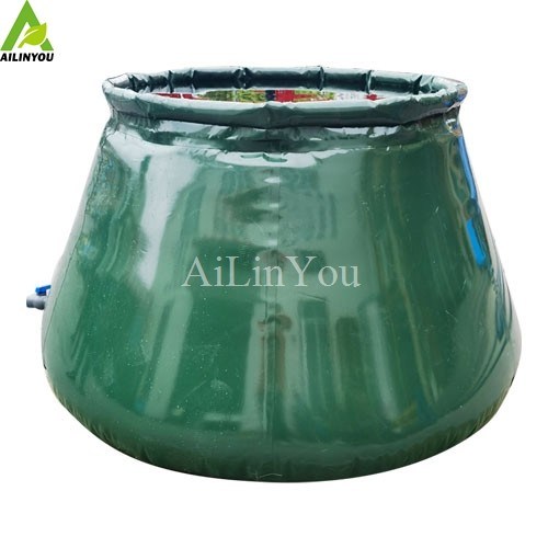 Fast Availability Anti-uv Folding Collapsible Inflatable PVC Onion Shape Water Tank Onion Tank