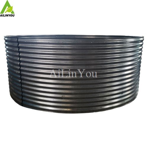 Factory Custom Foldable Pvc Tarpaulin Fish Farming Tank Movable New Galvanized Sheet Fish Pond