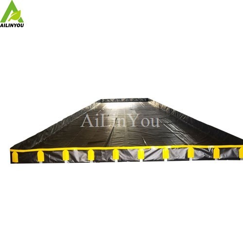 Reliable and high quality Oil Spill Containment Berms Custom-made Flexible Liquid Spill Containment Berms