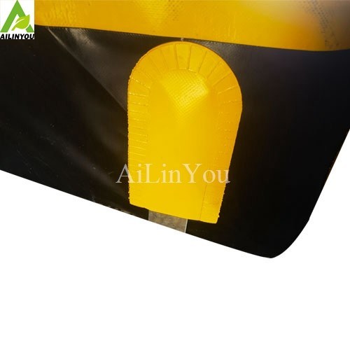 New Design Oil Spill Containment Berms For Oil Collection Pvc Solid Boom Oil Containment Boom