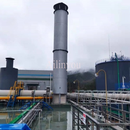 China Biogas Gas Torch Flare  for Alcohol Plant Biogas Digester Project