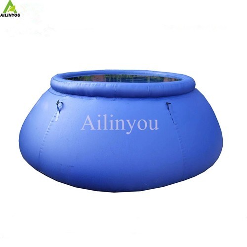 Ailinyou Flexible Pond 1.5mm PVC Self-supporting high-resistance foam collar water  Pool for water treatment