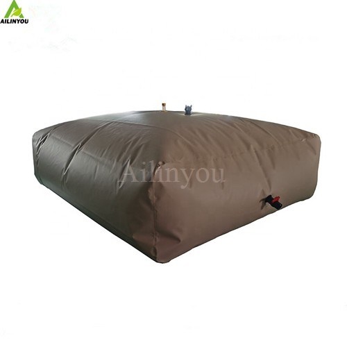 Chongqing Ailinyou Wholesale Portable Water Tank Flexible Water Bladder Rain Water Tank 100m3