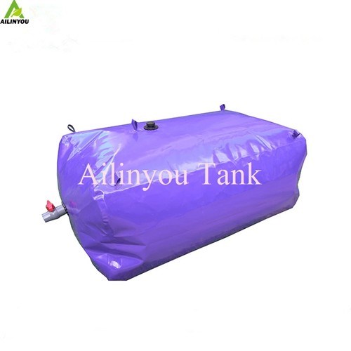 Protect Corner and Low Maintenance Flexible Water Storage Tank 0.7-1.5mm Thick