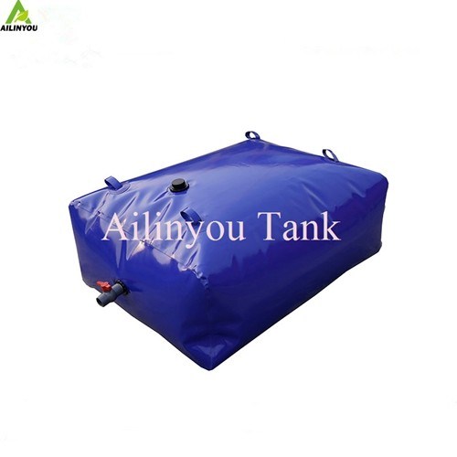 Protect Corner and Low Maintenance Flexible Water Storage Tank 0.7-1.5mm Thick