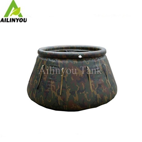 Ailinyou Hot Sale Foldable PVC Onion Water Storage Tanks for Military Onion Fire Protection
