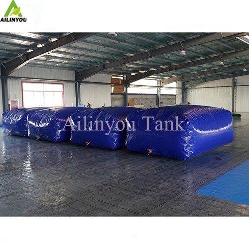 Chongqing Ailinyou Wholesale Portable Water Tank Flexible Water Bladder Rain Water Tank 100m3