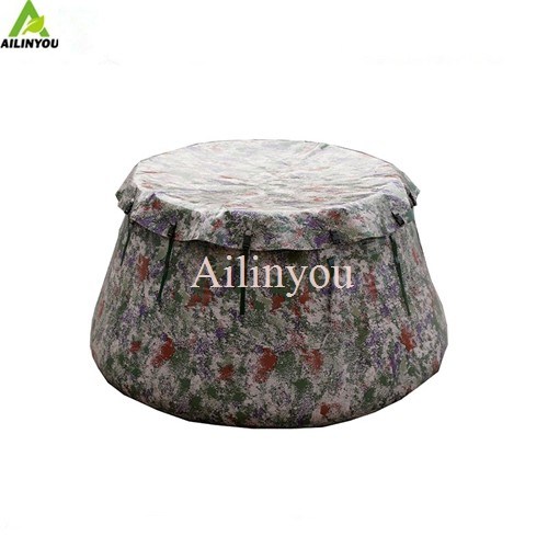 Ailinyou Flexible Pond 1.5mm PVC Self-supporting high-resistance foam collar water  Pool for water treatment