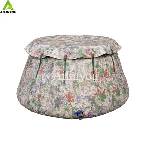 100% Waterproof flexible Pond with upper flotatiom self-Supporting firefighting water storage tank