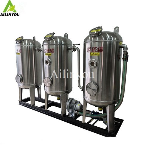 Ailinyou   Hot Sale  Biogas  Scrubber System  Dehydration, desulfurization and purification biogas system