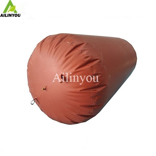 Chinese Manufacturer PVC Waste Water Storage Bag  Flexible Red Mud  Biogas Storage Balloon Biogas Digester Bag