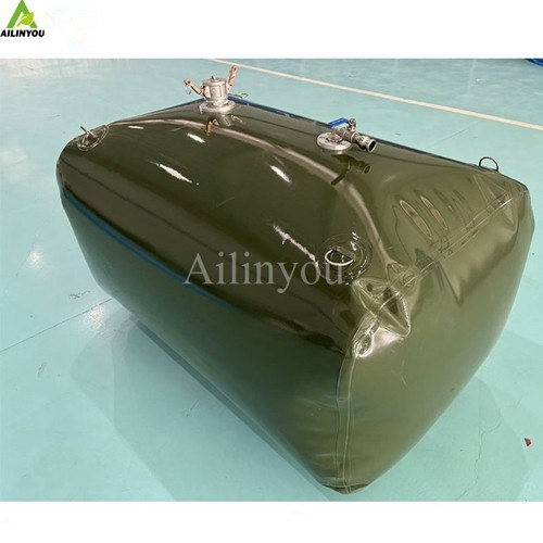 Ailinyou Customized Foldable TPU Fuel Storage Bag Flexible Diesel Gasoline Oil Fuel Storage Tank for Fuel Storage