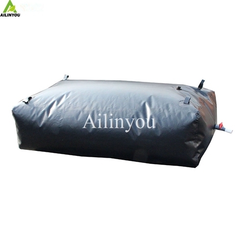 Chongqing Ailinyou Wholesale  Collapsible Water Bladder 500L /130 Gal PVC Water Storage Bladder  For  Water Storage