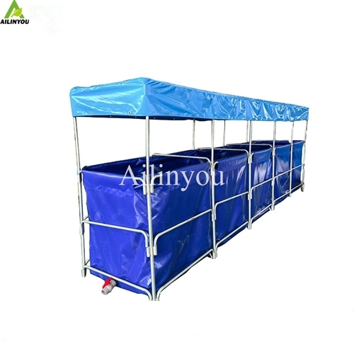 High Capacity PVC Fish Farming System Aquaculture Tank for Tilapia Shrimp or Carp Fish Farm Equipment for Agriculture