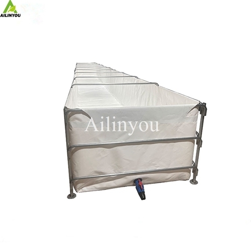 Outdoor Seawater Aquaculture Equipment Recirculating Plastic Fish & Shrimp Pond for aquaculture