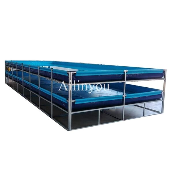 Customizable Multi-layer Aquaculture Tank for High-density Fish & Shrimp Farming Indoor and outdoor