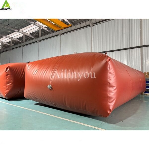 Chinese Manufacturer PVC Waste Water Storage Bag  Flexible Red Mud  Biogas Storage Balloon Biogas Digester Bag