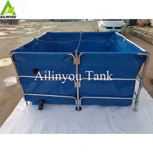 open top aquarium tank ras fishing system fish farming for aquaponic aquaculture