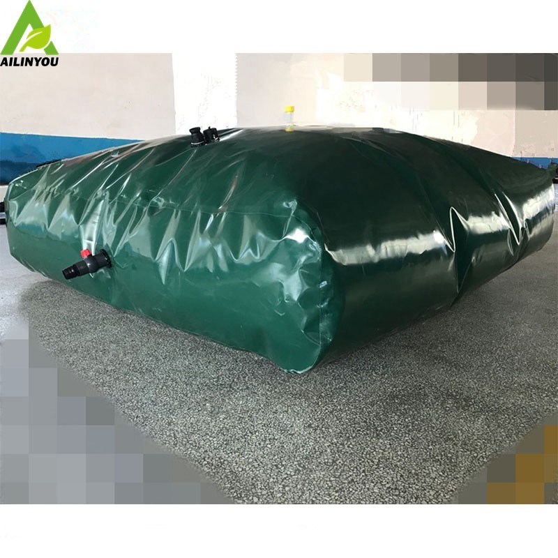 Flexible 5000 Liters water storage tank for rain water storage in Belgium