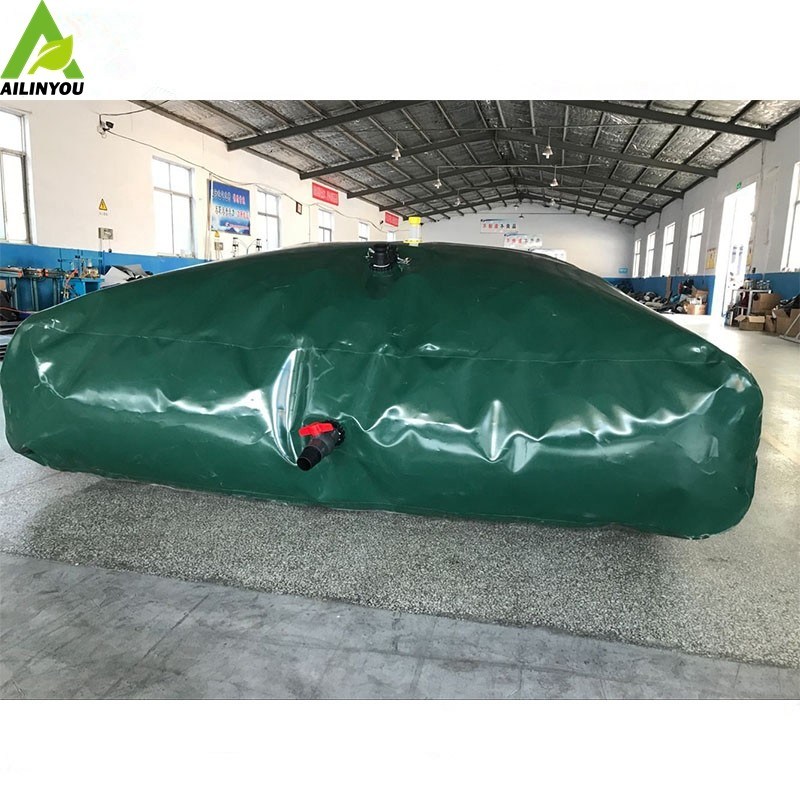 Flexible 5000 Liters water storage tank for rain water storage in Belgium