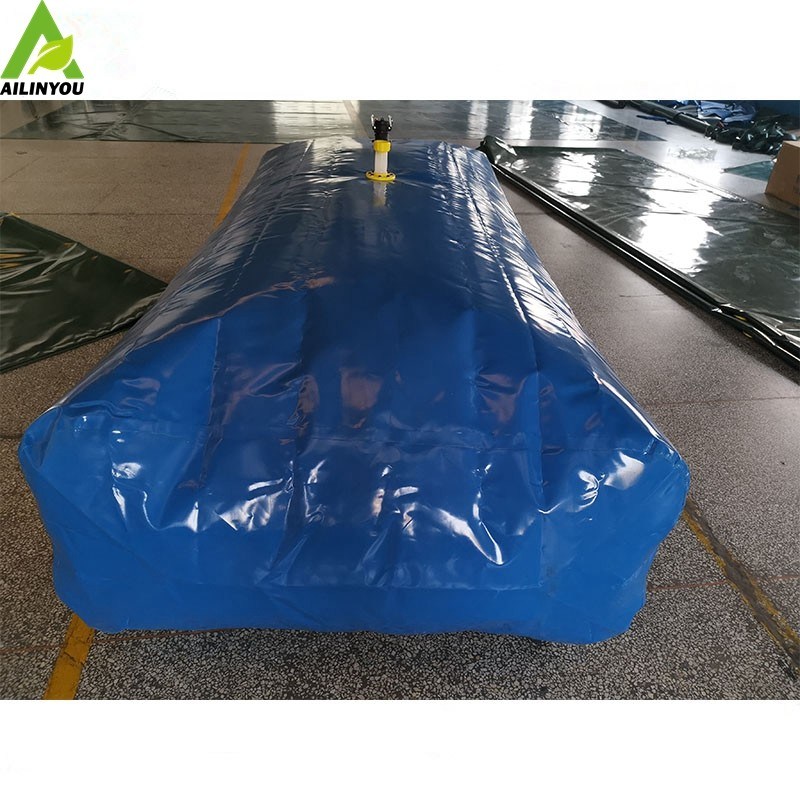 Flexible 5000 Liters water storage tank for rain water storage in Belgium