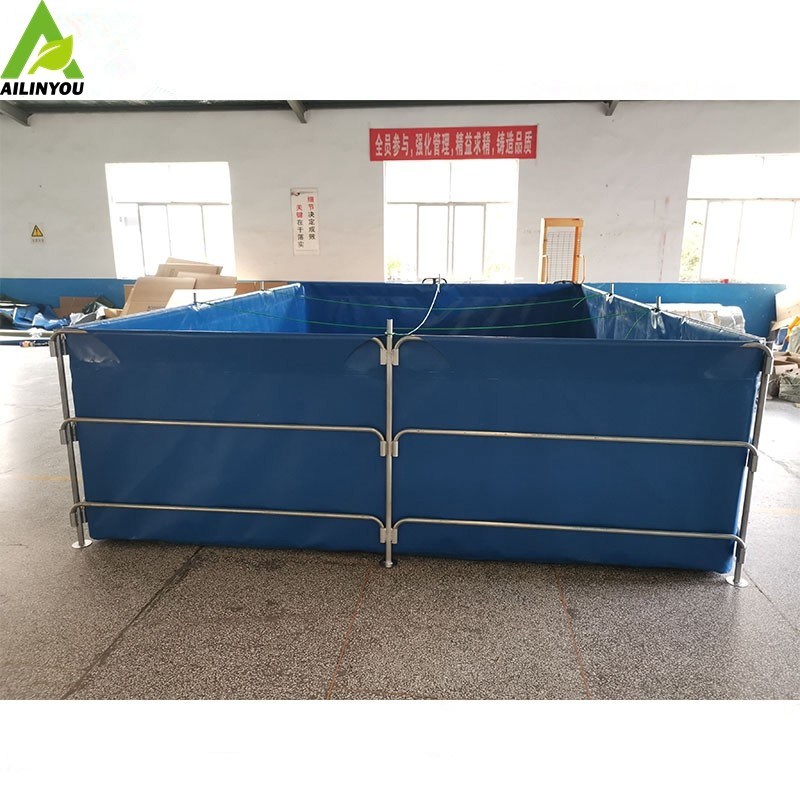High quality 20000Litres foldable fish ponds pvc fish farming tanks for sale