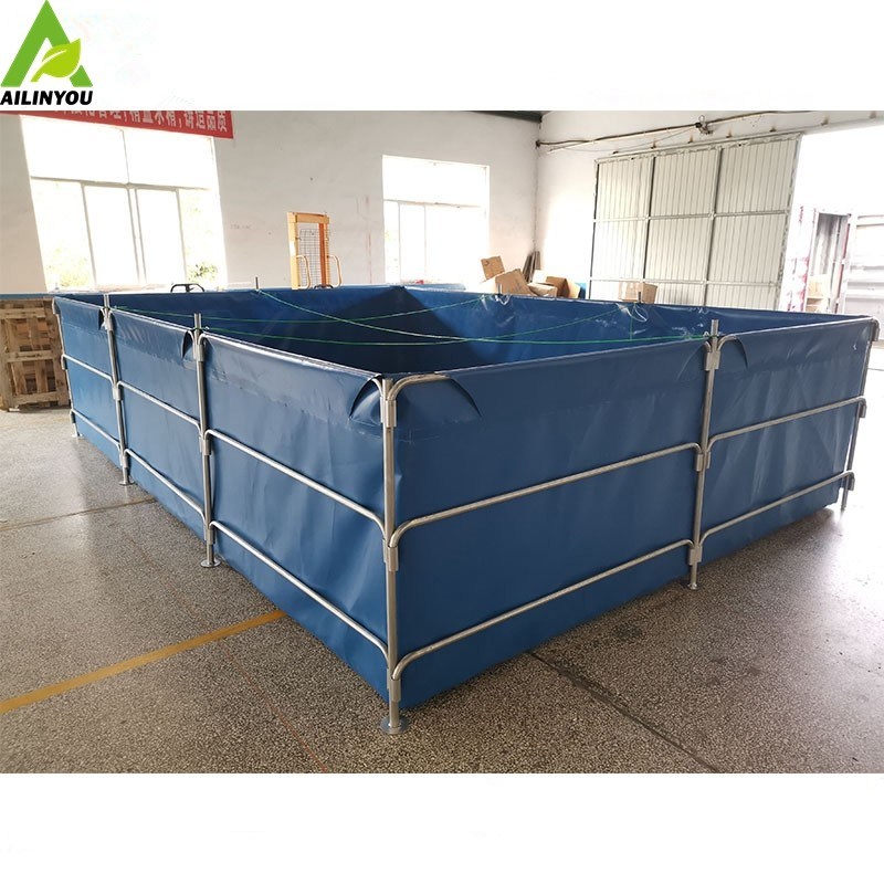 High quality 20000Litres foldable fish ponds pvc fish farming tanks for sale