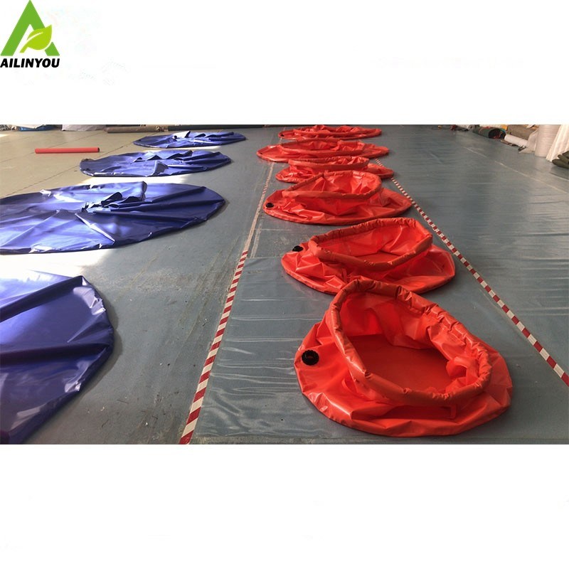 Collapsible onion water tanks, rainwater collection tanks, irrigation water bladder