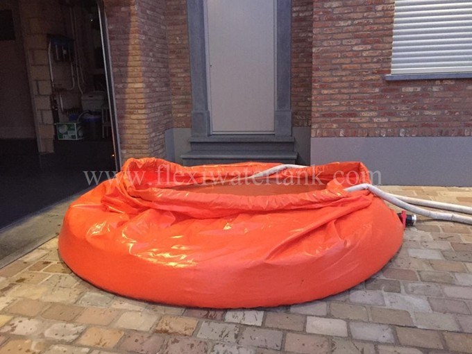 Ailinyou  Hot Sale UV-resistant Flexible 1500 Liter Onion Shape Open Top Water Tank for water treatment