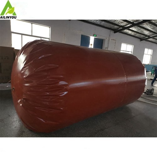 Biogas Storage Bag Materials 20m3 Biogas Digester System for Cow Farm