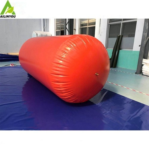China Factory  PVC Red  Mud PVC 50m3 Biogass Digester Bag Portable Digester Biogas  biogas storage system