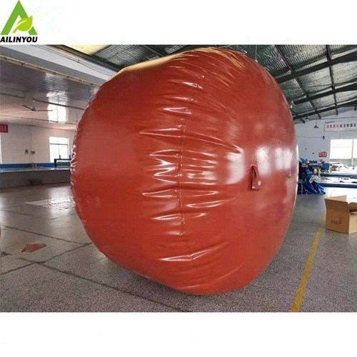 Ailinyou hot sale 5Flexible 500m3 Biogas storage bag