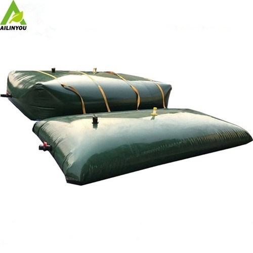 Collapsible 20000 Liter Framland Irrigation Movable  PVC Tarpaulin Water Bladder