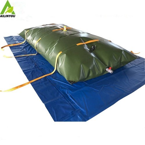 Flexible 10000 liter PVC TPU folding water storage tank rain water tanks Collapsible Water bags